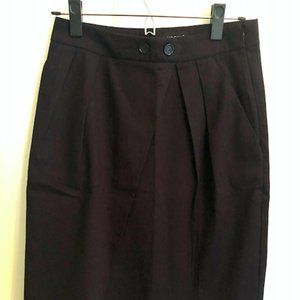 Black French Pencil Skirt Size 4